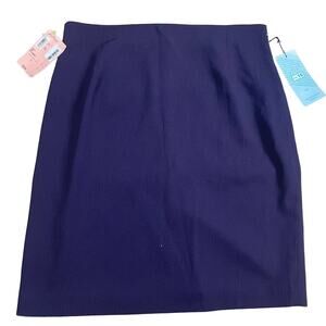 Garfield & Marks Purple Skirt Size 16 NWT